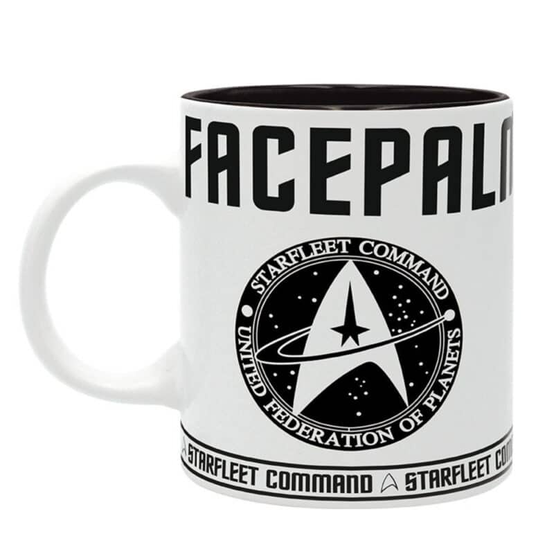 Star Trek mug Facepalm