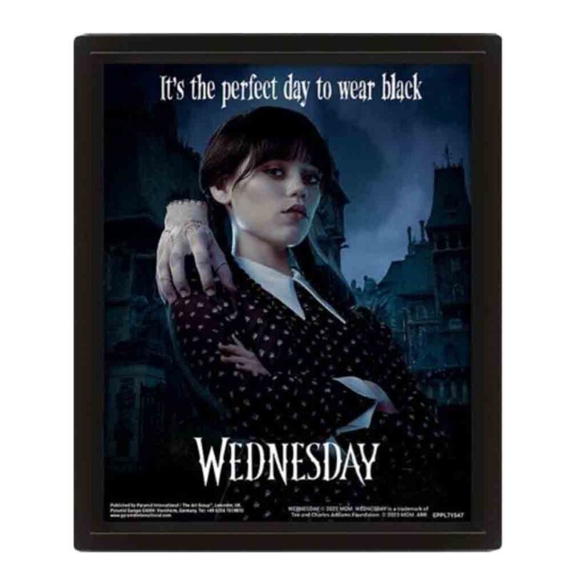 Wednesday D Lenticular Poster Perfect Day