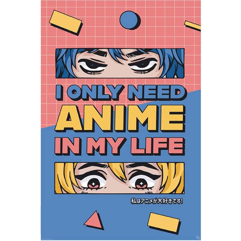 All I need is anime poster