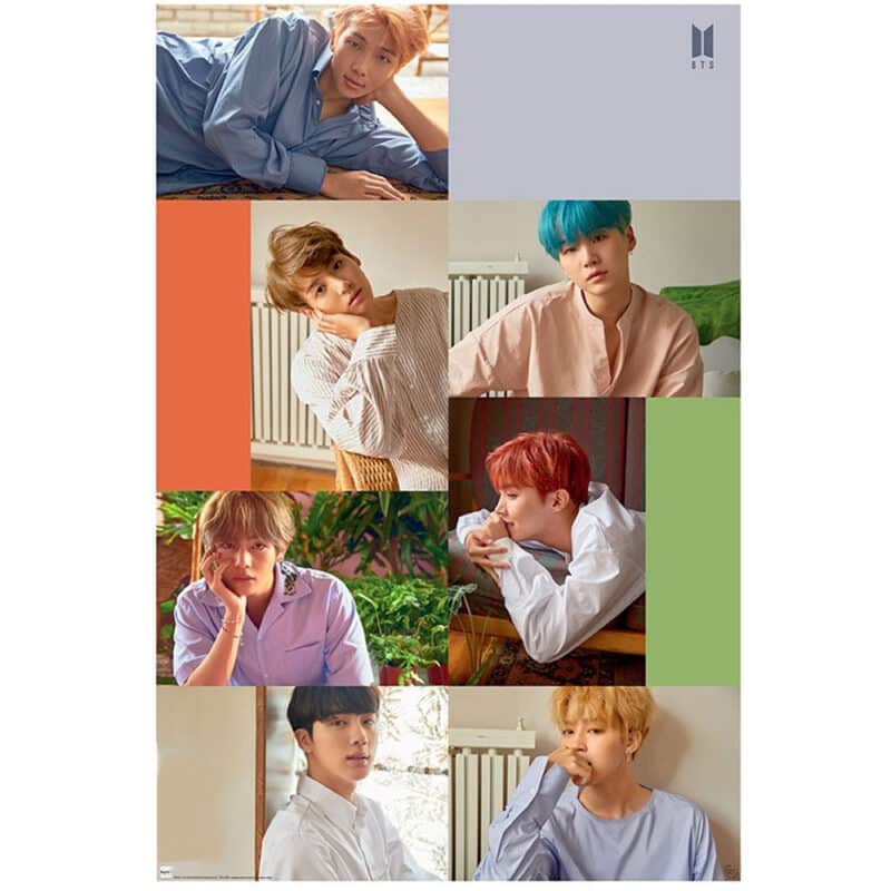 BTS poster Group Collage