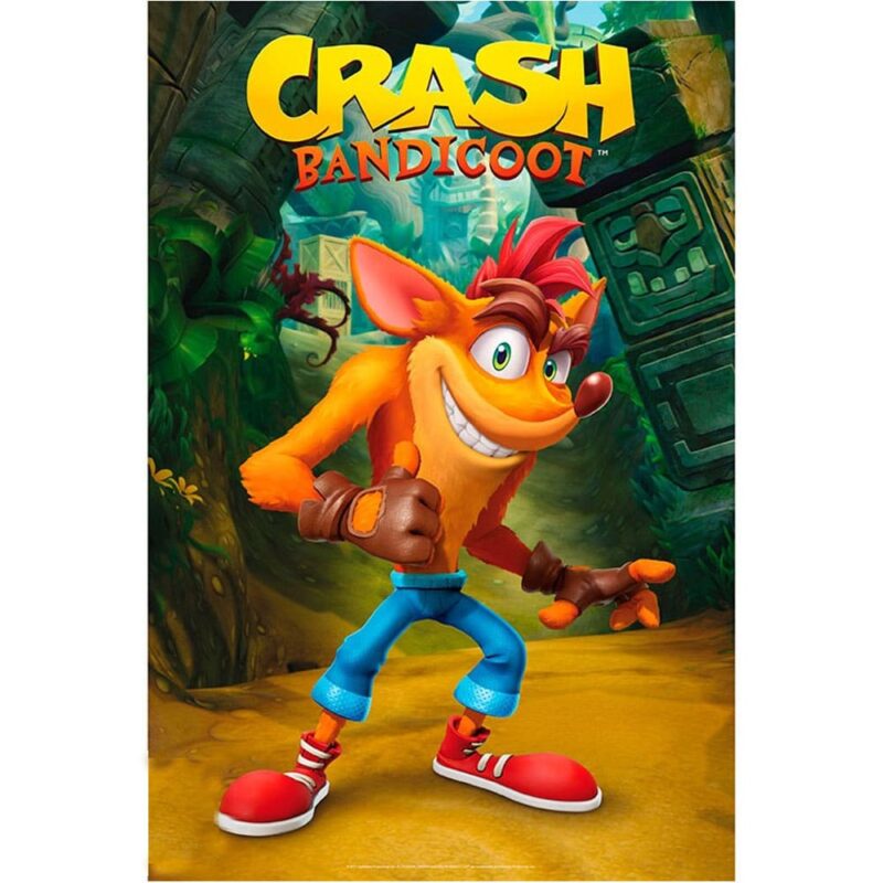 Crash Bandicoot poster Classic Crash