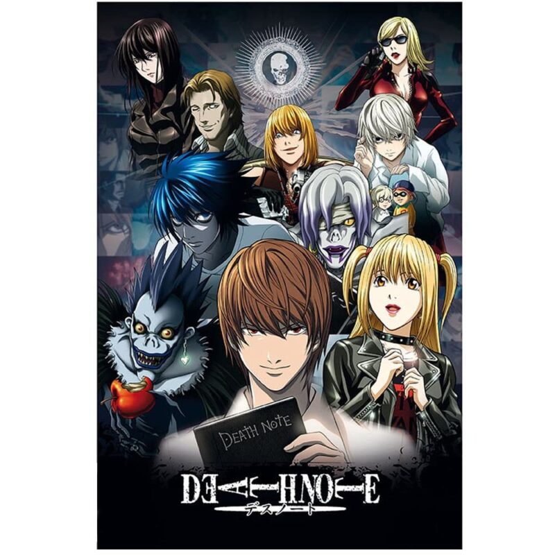 Death Note Poster Protagonists