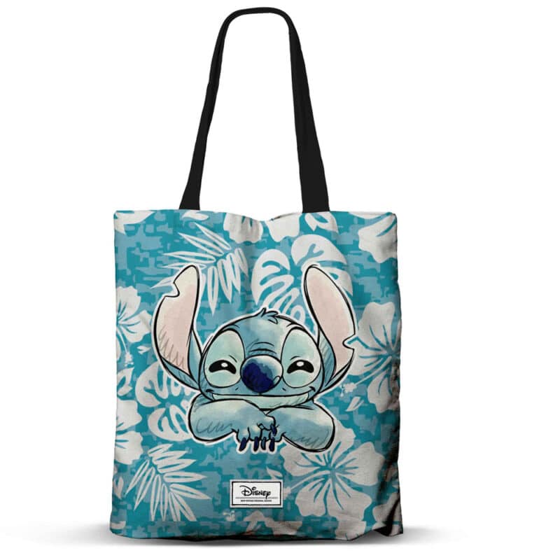 Disney Lilo Stitch Premium Tote Bag Azul