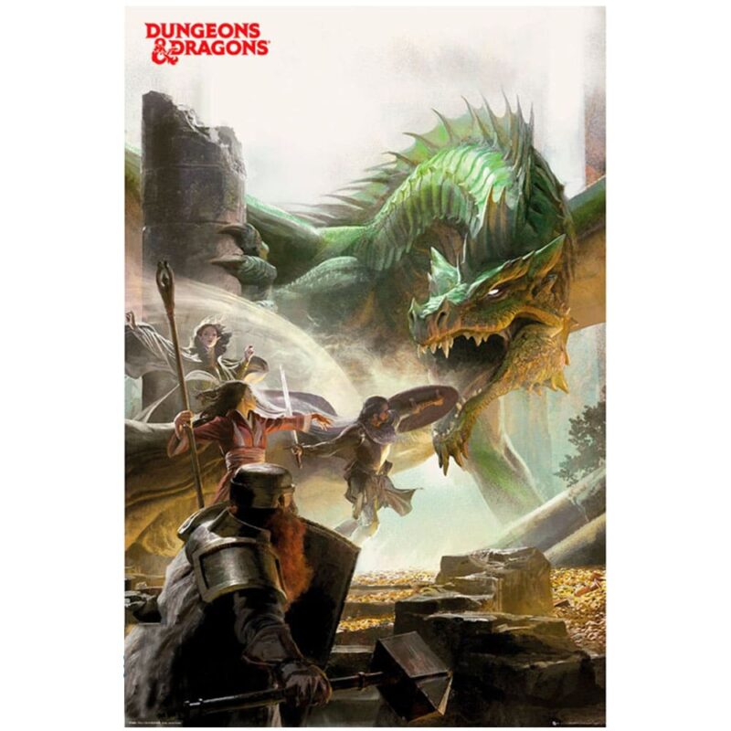 Dungeons Dragons Poster Adventure