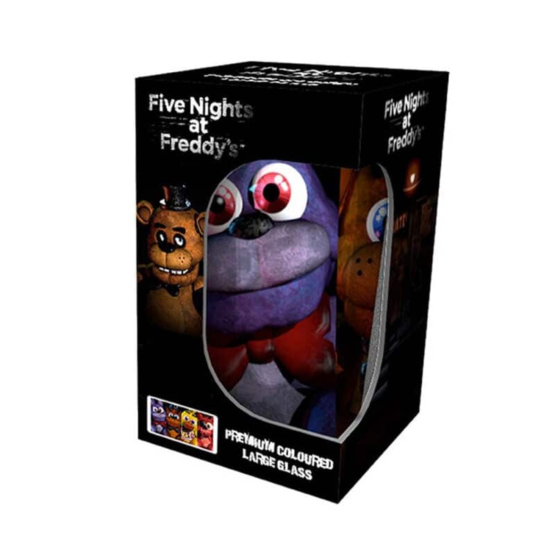 Five Nights at Freddys Large Glass