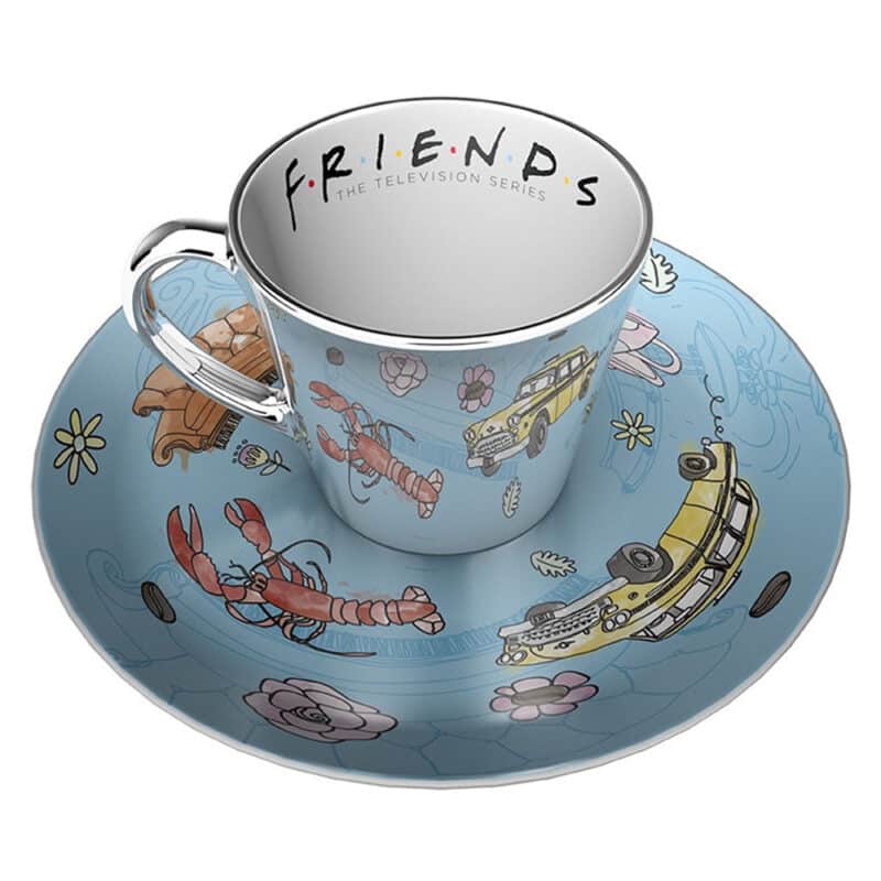Friends=Mirror=mug=plate=set