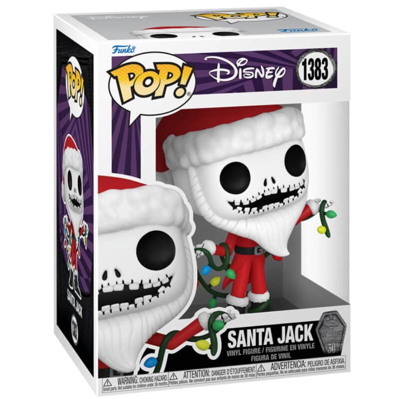 Funko POP Disney Nightmare Before Christmas Santa Jack