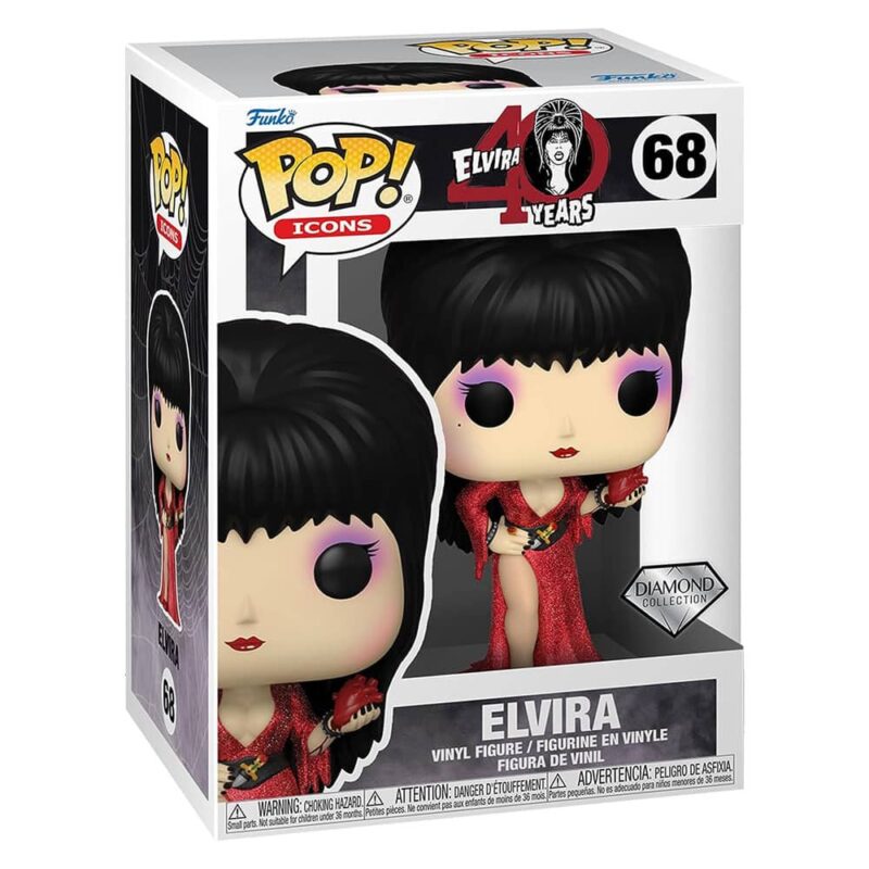 Funko Pop Icons Elvira th Anniversary Elvira