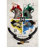 Harry Potter poster Animal Crest