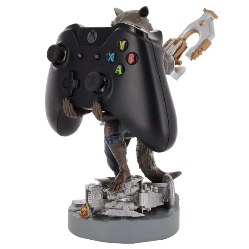 Marvel Guardians of The Galaxy Rocket Cable Guy Controller and Phone Holder