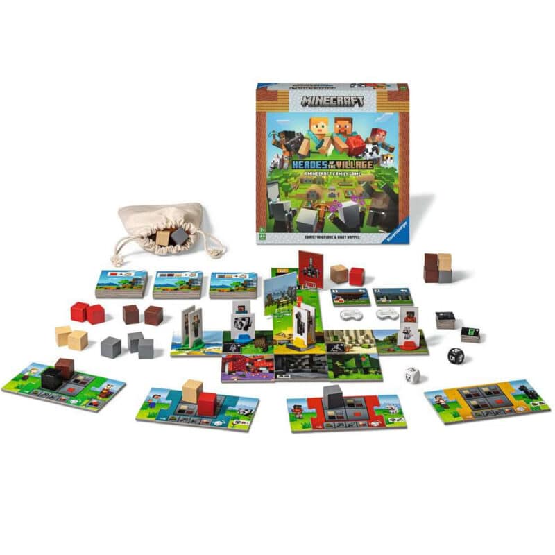 Minecraft Heroes of the Village Board Game