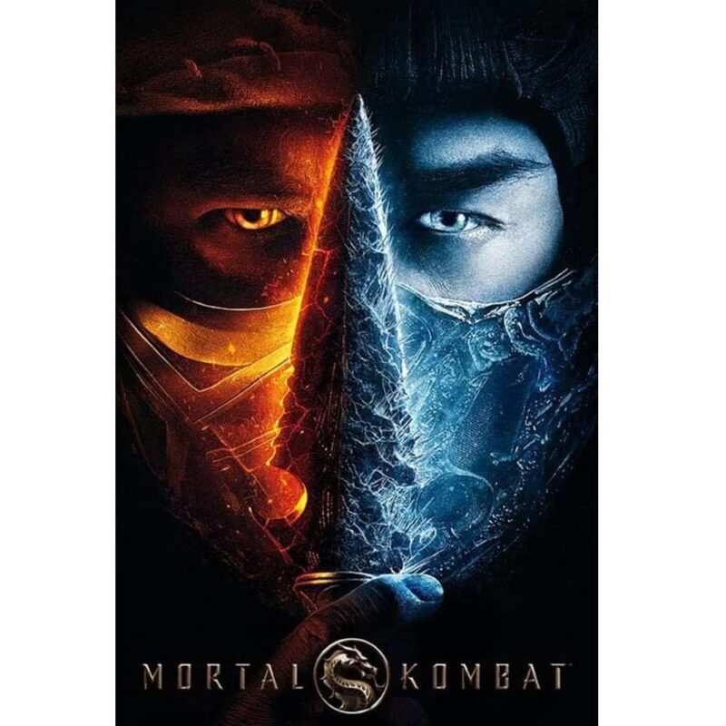Mortal Kombat poster Scorpion vs Sub Zero