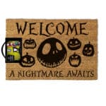 Nightmare Before Christmas A Nightmare Awaits Doormat