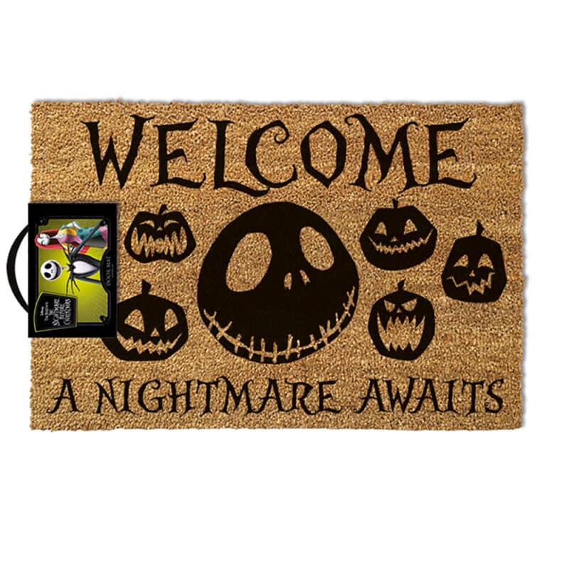 Nightmare Before Christmas A Nightmare Awaits Doormat