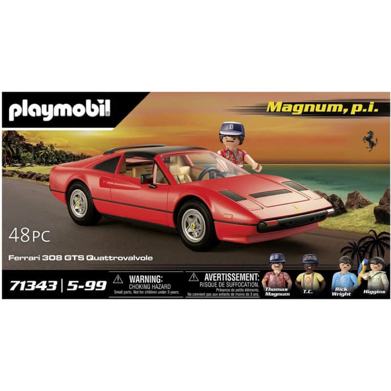 Playmobil Classic Cars Magnum PI Ferrari GTS Quattrovalvole