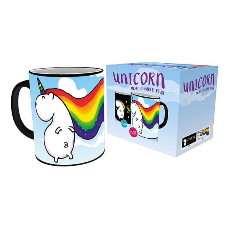 Unicorn Heat Changing Mug Sparkle