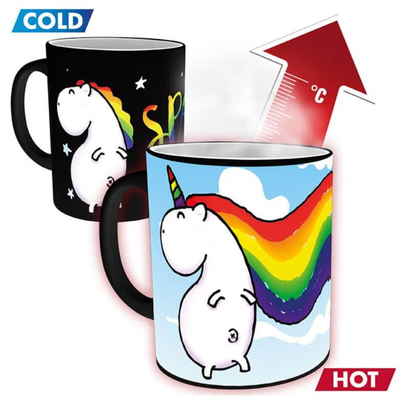 Unicorn Heat Changing Mug Sparkle