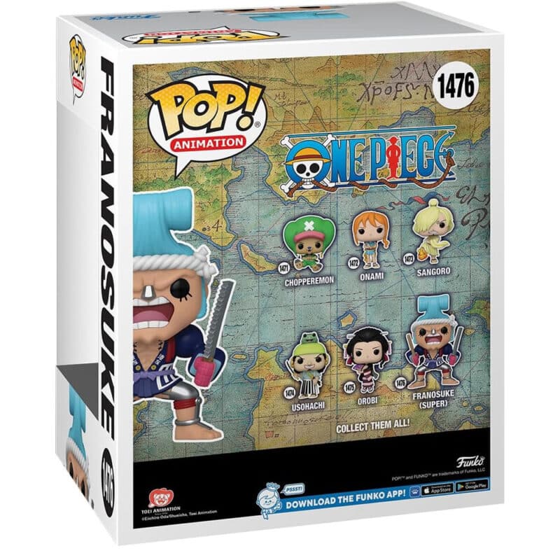 Funko POP Animation One Piece Franosuke in Wano outfit Super Sized