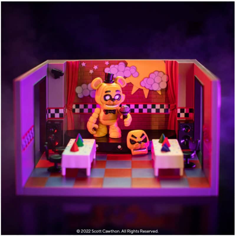 Funko SNAPS Five Nights at Freddys Golden Freddy with Stage