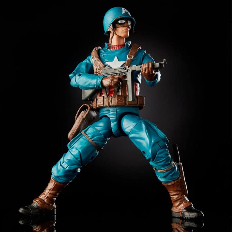 Marvel Legends Series Captain America Action Figure with Motorcycle