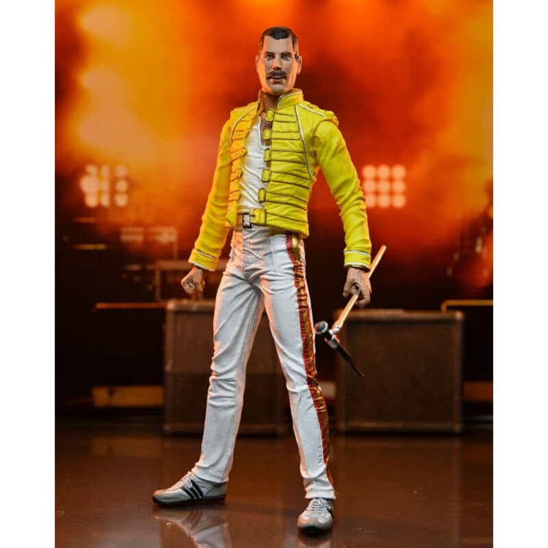 Queen Freddie Mercury Yellow Jacket Action Figure