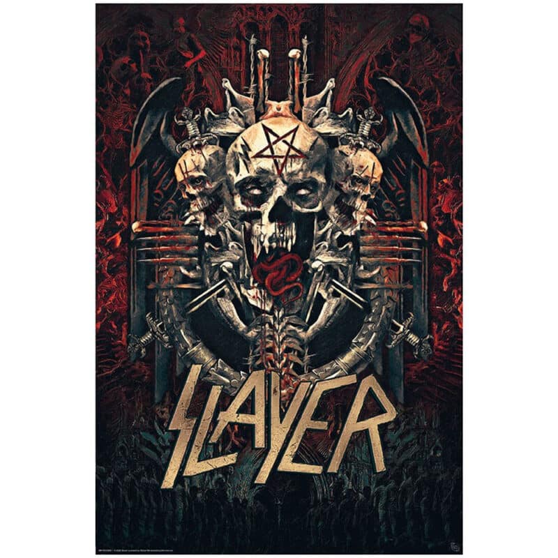Slayer poster Skullagramm