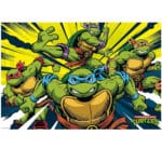 TMNT Poster Turtles in action