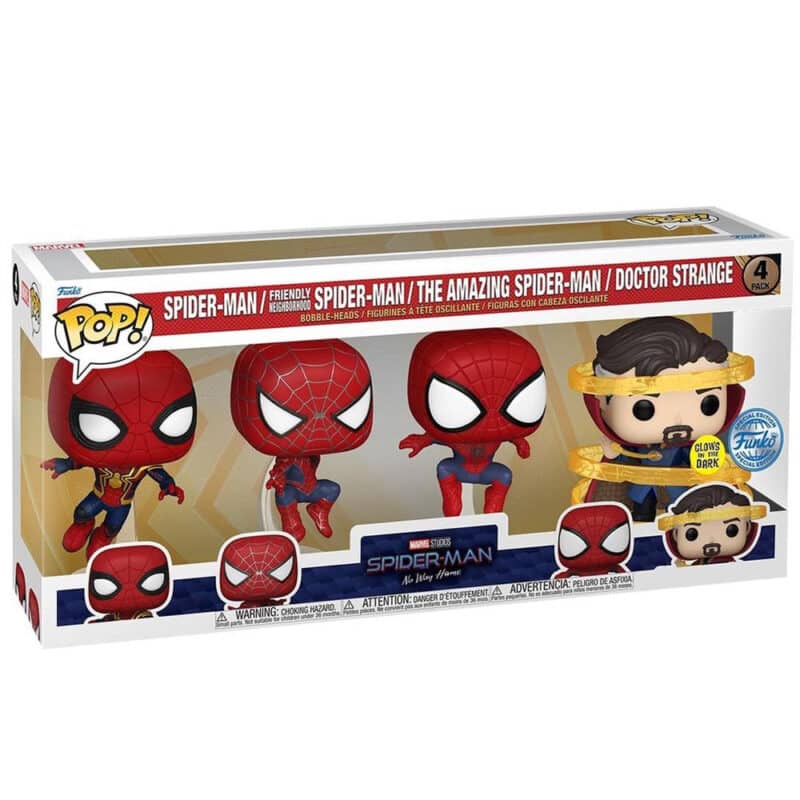 Funko POP Marve Spider Man Pack GITD Special Edition