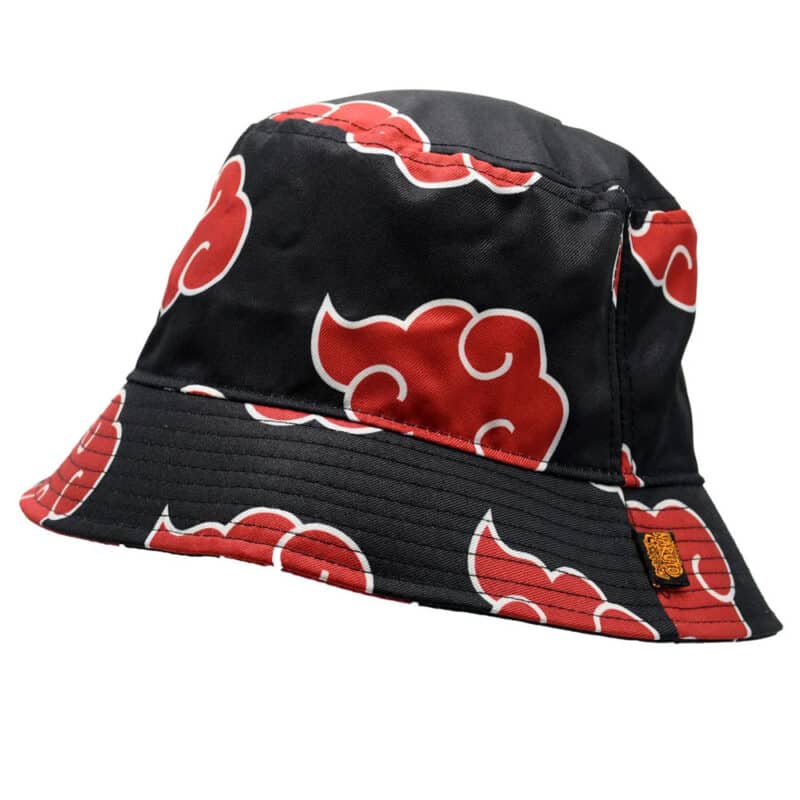 Naruto Shippuden Bucket Hat Akatsuki Clouds