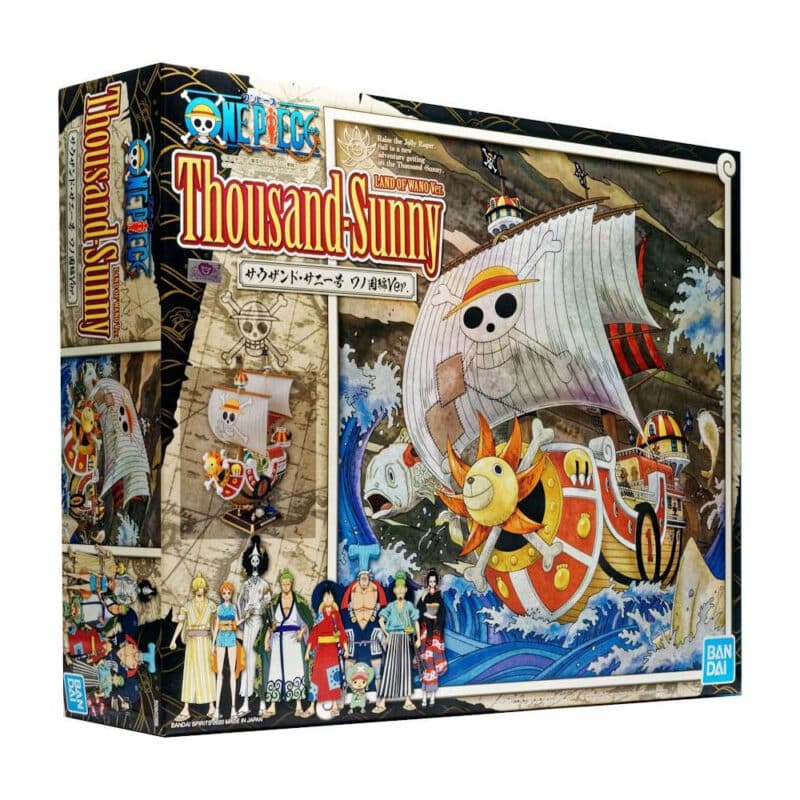 One Piece Ship Model Kit Thousand Sunny Land of Wanokuni Ver