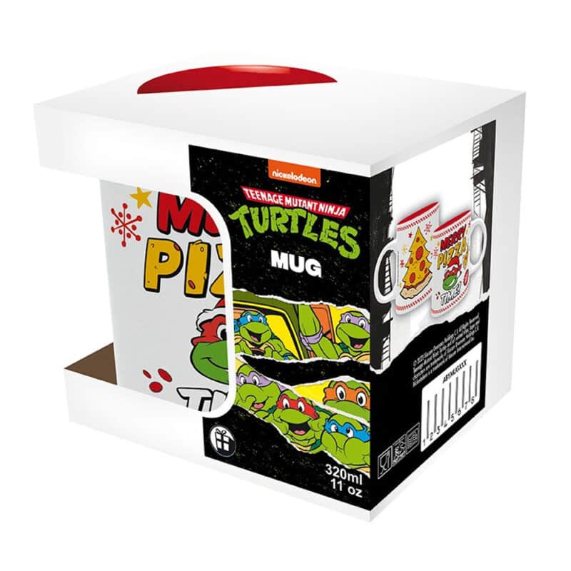 Teenage Mutant Ninja Turtles mug Merry Pizza Time