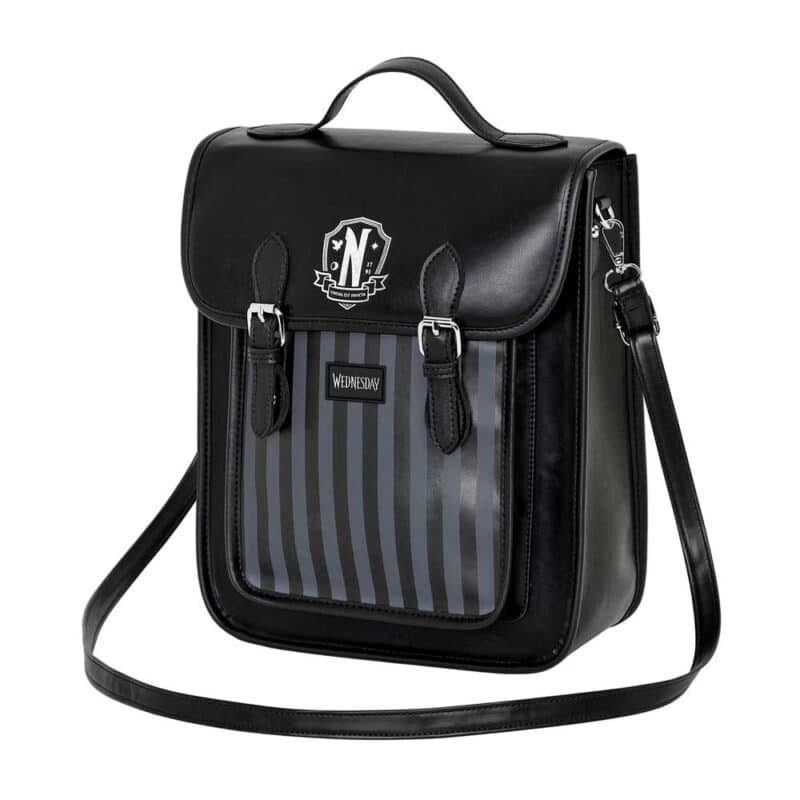 Wednesday Convertible Retro Backpack Nevermore