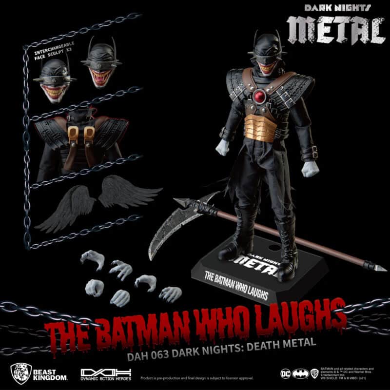 DC Dark Nights Death Metal Batman Who Laughs Dynamic ction Heroes Action Figure