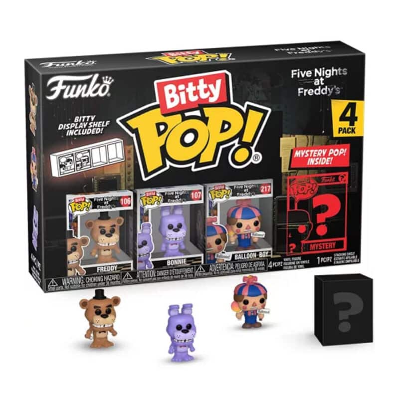 Funko Bitty POP Five Nights at Freddys Mini Collectible Toys Freddy Bonnie Balloon Boy Mystery Chase Figure