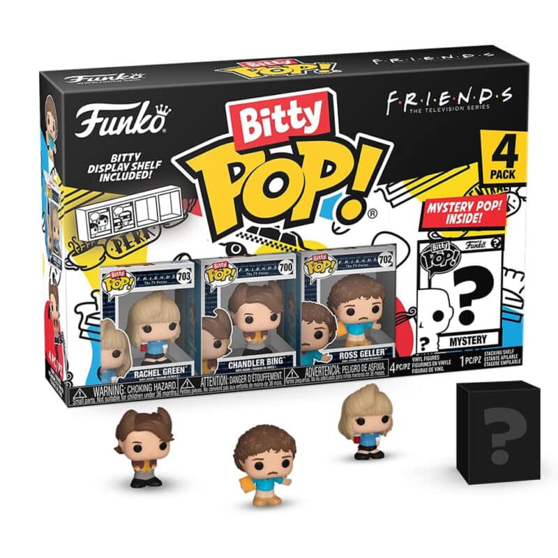 Funko Bitty POP Friends Mini Collectible Toys Rachel Chandler Ross Mystery Chase Figure