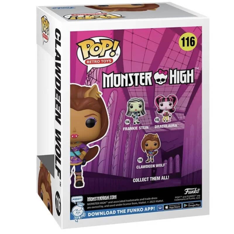 Funko POP Retro Toys Monster High Clawdeen