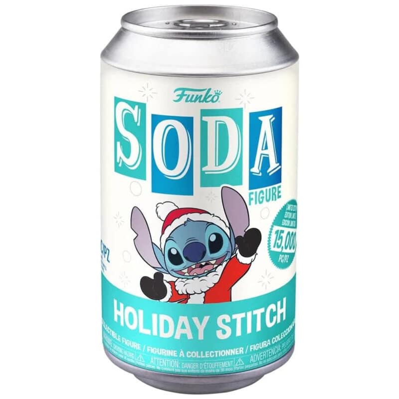 Funko Vinyl SODA Disney Lilo Stitch Holiday Stitch
