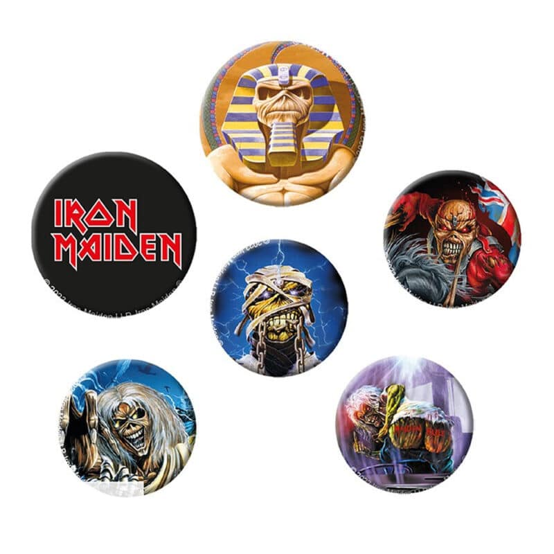 Iron Maiden Badge Pack