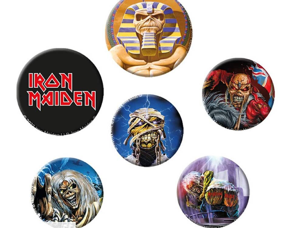 Iron Maiden Badge Pack