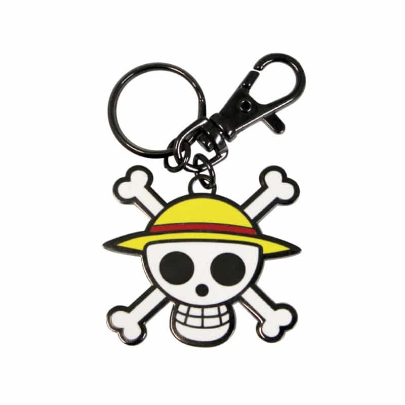 One Piece Metal Keychain Skull Luffy