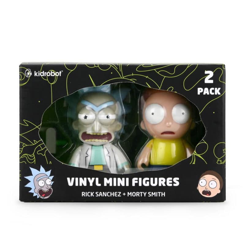 Rick and Morty Raygun Rick and Morty Vinyl Mini Figure Pack