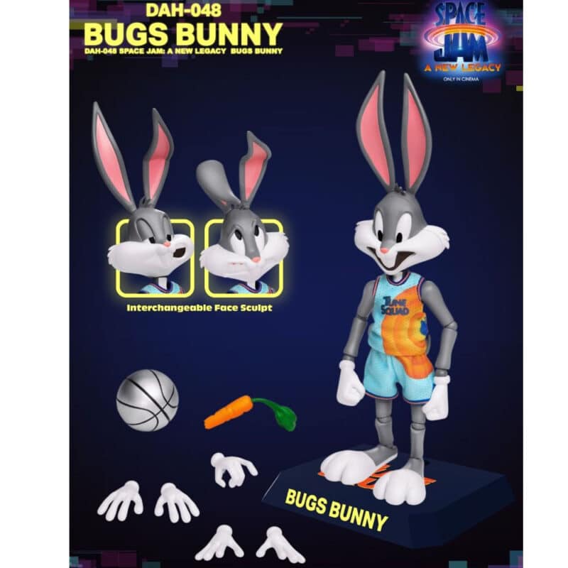 Space Jam A New Legacy Bugs Bunny Dynamic ction Heroes Action Figure