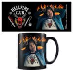 Stranger Things Hellfire Club Eddie black mug