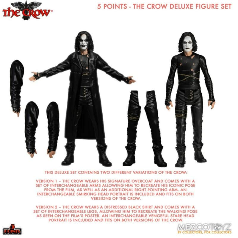 The Crow Points XL The Crow Deluxe Action Figure Box Set