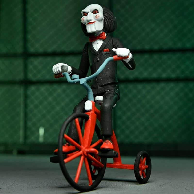 Toony Terrors SAW Jigsaw Killer billy Tricycle Action Figure Boxed Set