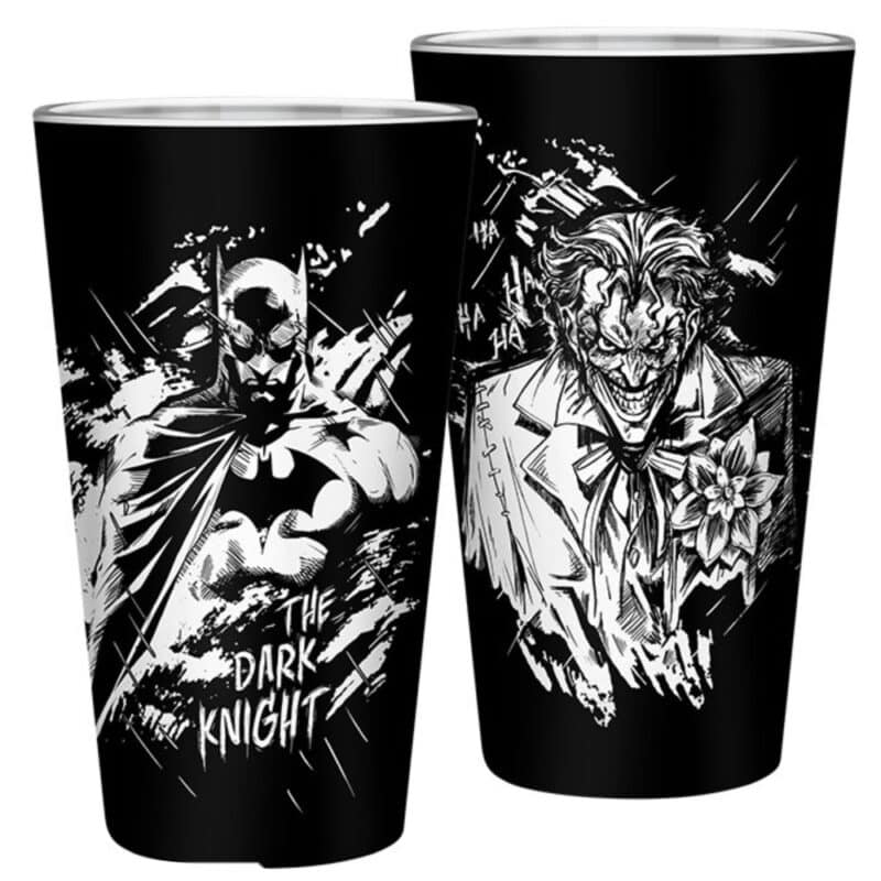 DC Comics Large Glass Batman Joker