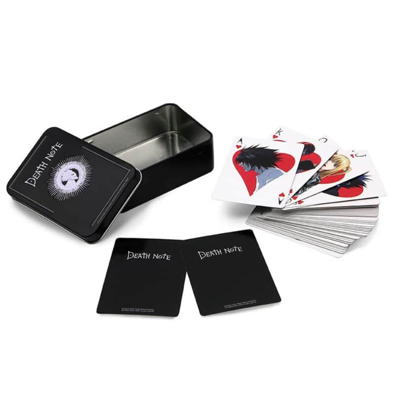 Death Note Playing Cards Storage Tin