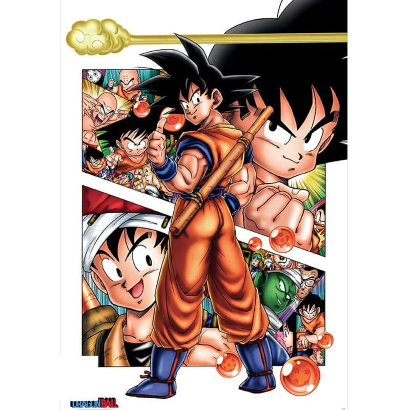 Dragon Ball Poster Son Goku story
