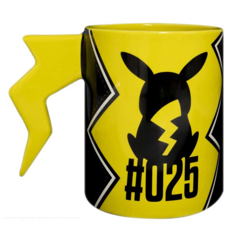 Pokemon D handle Mug Mug Pikachu lightening bolt