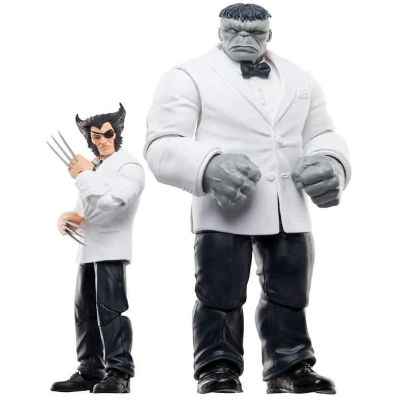 These Marvel Legends Joe Fixit (Gray Hulk) and Marvel's Patch figures are detailed to look like the characters from Marvel's Wolverine comics!